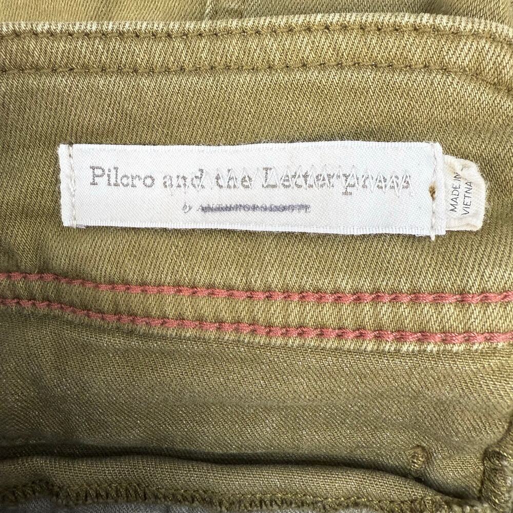 Pilcro and the Letterpress Jeans Women's 24 (0) Olive High-Rise Trouser Bootcut - Picture 6 of 14